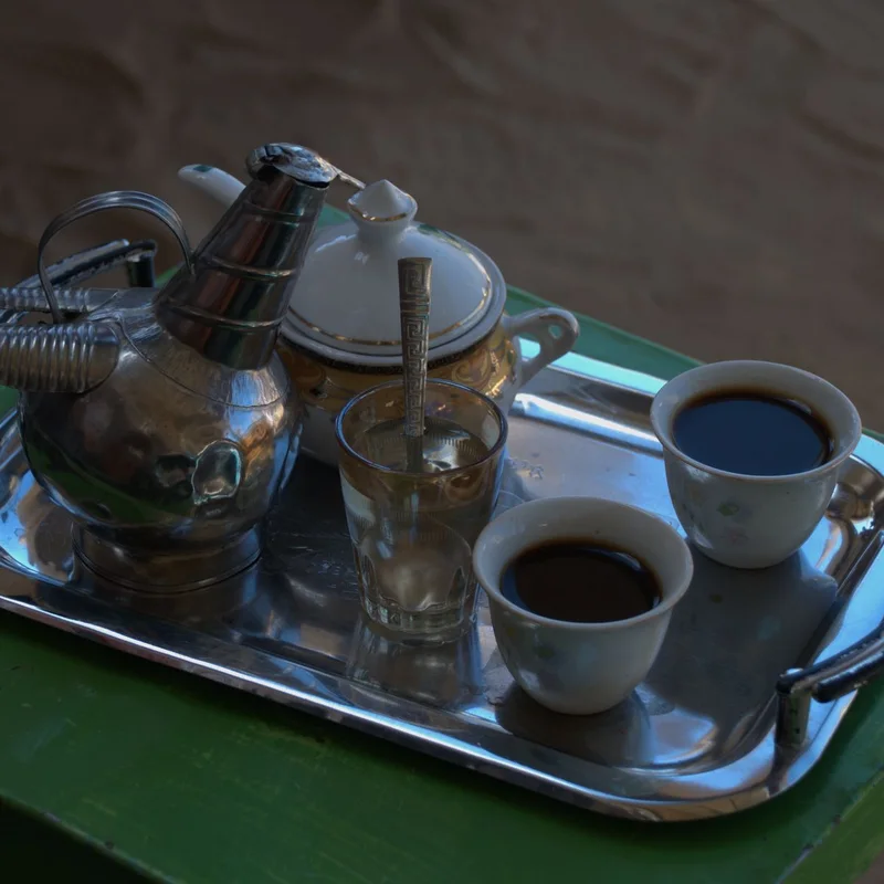 قهوة جبنة سودانية